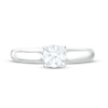 Thumbnail Image 4 of Previously Owned - 0.50 CT. Canadian Diamond Solitaire Engagement Ring in 14K White Gold (I/I1)