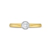 Thumbnail Image 4 of 0.20 CT. Diamond Miracle Solitaire Engagement Ring in 14K Gold (J/I3)