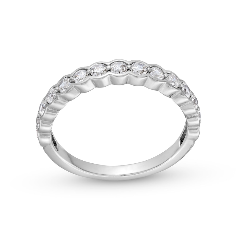 CT. T.W. Diamond Scallop Edge Anniversary Band in 10K Gold|Peoples Jewellers