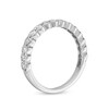 Thumbnail Image 2 of 0.50 CT. T.W. Diamond Scallop Edge Anniversary Band in 10K White Gold