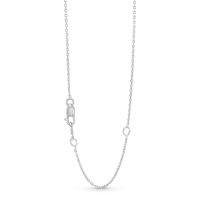 Unstoppable Love™ 6.0mm Lab-Created Ruby and White Lab-Created Sapphire Teardrop Pendant in Sterling Silver