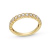 Thumbnail Image 1 of 0.50 CT. T.W. Diamond Scallop Edge Anniversary Band in 10K Gold