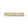 Thumbnail Image 4 of 0.50 CT. T.W. Diamond Scallop Edge Anniversary Band in 10K Gold