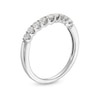 0.40 CT. T.W. Diamond Nine Stone Contour Anniversary Band in 14K White Gold