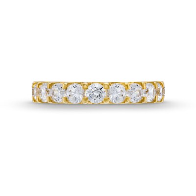 1.20 CT. T.W. Certified Lab-Created Diamond Eleven Stone Anniversary Band in 14K Gold (F/SI2)