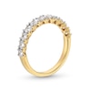 Thumbnail Image 3 of 1.00 CT. T.W. Certified Lab-Grown Diamond Eleven Stone Anniversary Band in 14K Gold (F/SI2)