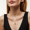 Thumbnail Image 2 of Unstoppable Love™ 0.50 CT. Certified Lab-Grown Diamond Solitaire Infinity Drop Pendant in 10K Gold (F/SI2)
