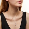 Thumbnail Image 2 of Unstoppable Love™ 0.50 CT. Certified Lab-Grown Diamond Solitaire Infinity Drop Pendant in 10K White Gold (F/SI2)