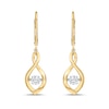Thumbnail Image 1 of Unstoppable Love™ 0.50 CT. T.W. Certified Lab-Grown Diamond Drop Earrings in 10K Gold (F/SI2)