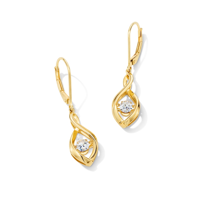 Unstoppable Love™ 0.50 CT. T.W. Certified Lab-Grown Diamond Drop Earrings in 10K Gold (F/SI2)