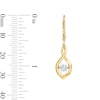 Thumbnail Image 4 of Unstoppable Love™ 0.50 CT. T.W. Certified Lab-Grown Diamond Drop Earrings in 10K Gold (F/SI2)