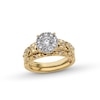 Thumbnail Image 1 of Perfect Fit 0.75 CT. T.W. Certified Lab-Grown Diamond Frame Ornate Bridal Set in 14K Gold (F/SI2)