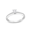 Thumbnail Image 1 of 0.20 CT. Diamond Solitaire Engagement Ring in 14K White Gold (J/I2)