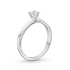 Thumbnail Image 3 of 0.20 CT. Princess-Cut Diamond Solitaire Engagement Ring in 14K White Gold (J/I2)