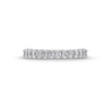 1.00 CT. T.W. Oval Certified Lab-Created Diamond Anniversary Band in 14K White Gold (F/SI2)