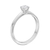 Thumbnail Image 3 of 0.30 CT. Certified Diamond Solitaire Engagement Ring in 14K White Gold (J/I2)