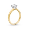 Thumbnail Image 3 of 1.00 CT. Certified Diamond Solitaire Engagement Ring in 14K Gold (J/I2)