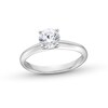 Thumbnail Image 1 of 1.00 CT. Certified Diamond Solitaire Engagement Ring in 14K White Gold (J/I2)