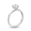 Thumbnail Image 3 of 1.00 CT. Certified Diamond Solitaire Engagement Ring in 14K White Gold (J/I2)