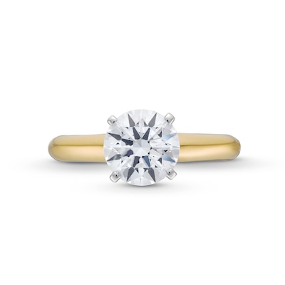 CT. Canadian Certified Diamond Solitaire Engagement Ring in 14K Gold (J/I2