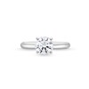 Thumbnail Image 4 of 1.20 CT. Canadian Certified Diamond Solitaire Engagement Ring in 14K White Gold (J/I2)