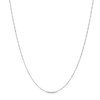 Thumbnail Image 1 of 1.0mm Diamond-Cut Singapore Chain Necklace in Solid Platinum - 18”