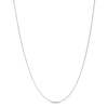 Thumbnail Image 1 of 0.9mm Diamond-Cut Cable Chain Necklace in Solid Platinum - 16”