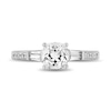Thumbnail Image 4 of Enchanted Star Villains Evil Queen 2.20 CT. T.W. Cushion Certified Lab-Grown Diamond Engagement Ring in Two-Tone Gold
