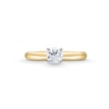 Thumbnail Image 4 of 0.50 CT. Certified Diamond Solitaire Engagement Ring in 14K Gold (J/I2)