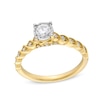 Thumbnail Image 1 of 0.50 CT. T.W. Diamond Cascading Shank Engagement Ring in 14K Gold