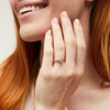 Thumbnail Image 2 of 0.50 CT. T.W. Diamond Cascading Shank Engagement Ring in 14K Gold