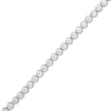Thumbnail Image 1 of 3.00 CT. T.W. Certified Lab-Grown Diamond Bubbles Tennis Bracelet in Sterling Silver (I/SI2)