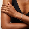 Thumbnail Image 2 of 3.00 CT. T.W. Certified Lab-Grown Diamond Bubbles Tennis Bracelet in Sterling Silver (I/SI2)