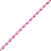 Thumbnail Image 2 of Pear-Shaped Pink Lab-Created Sapphire Tennis Bracelet in 10K Gold - 7.25"