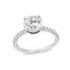 Thumbnail Image 1 of Vera Wang Love Collection 2.23 CT. T.W. Certified Lab-Grown Diamond Engagement Ring in 14K White Gold (F/VS2)