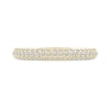 Thumbnail Image 3 of 0.75 CT. T.W. Certified Lab-Grown Diamond Triple Row Anniversary Band in 14K Gold (F/VS2)