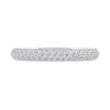 Thumbnail Image 3 of 0.75 CT. T.W. Certified Lab-Grown Diamond Triple Row Anniversary Band in 14K White Gold (F/VS2)