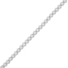 Thumbnail Image 1 of 1.00 CT. T.W. Certified Lab-Grown Diamond Bubbles Tennis Bracelet in Sterling Silver (I/SI2)