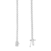 Thumbnail Image 3 of 1.00 CT. T.W. Certified Lab-Grown Diamond Bubbles Tennis Bracelet in Sterling Silver (I/SI2)