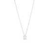 Thumbnail Image 1 of 1.00 CT. Certified Lab-Grown Diamond Solitaire Pendant in Sterling Silver (I/SI2)