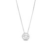 Unstoppable Love™ 0.88 CT. T.W. Certified Lab-Created Diamond Open Frame Necklace in 14K White Gold (F/SI2)
