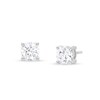 Thumbnail Image 1 of 1.50 CT. T.W. Certified Lab-Grown Diamond Solitaire Stud Earrings in Sterling Silver (I/SI2)