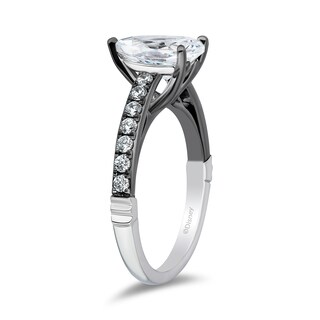 Enchanted Star Villains Maleficent 1.88 CT. T.W. Pear Certified Lab-Created Diamond Engagement Ring in 14K White Gold
