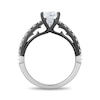 Thumbnail Image 3 of Enchanted Star Villains Maleficent 1.88 CT. T.W. Pear Certified Lab-Grown Diamond Engagement Ring in 14K White Gold