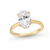 Thumbnail Image 1 of Vera Wang Love Collection 2.08 CT. T.W. Oval Certified Lab-Grown Diamond Solitaire Engagement Ring in 14K Gold (F/VS2)