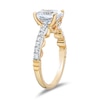 Thumbnail Image 2 of Enchanted Star Belle 2.30 CT. T.W. Oval Certified Lab-Grown Diamond Engagement Ring in 14K Two-Tone Gold (F/VS2)