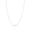 Thumbnail Image 1 of 2.5mm Diamond-Cut Brilliance Bead Chain Necklace in Solid Sterling Silver - 18"