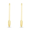 Thumbnail Image 2 of Safety Pin Drop Earrings in 14K Gold