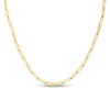 Thumbnail Image 1 of 4.2mm Paper Clip Chain Necklace in Hollow 14K Gold - 18"