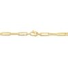 Thumbnail Image 3 of 4.2mm Paper Clip Chain Necklace in Hollow 14K Gold - 18"